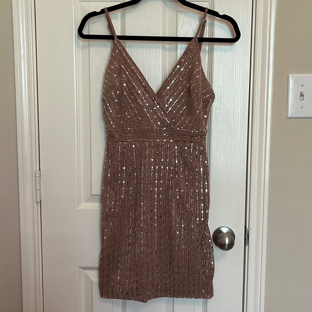 Endless Blu Sparkly Dress